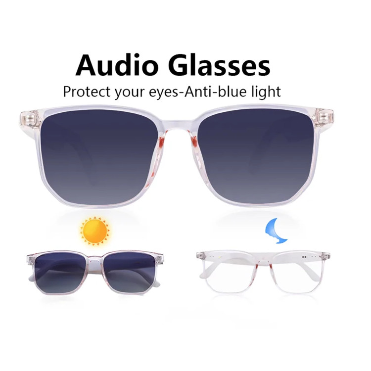 عینک افتابی هوشمند بیسیم اصل پرووان مدل PROONE PSG49 SMART EYEWEAR سفید