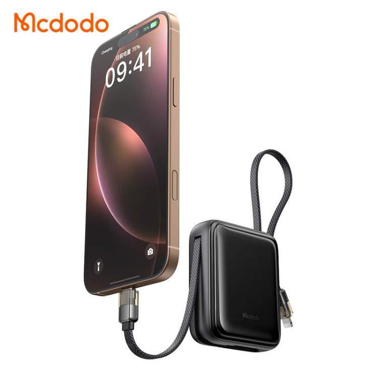 پاور بانک فست شارژ مک دودو MC-255 PD QC3.0 22.5W ظرفیت 10000 میلی آمپر