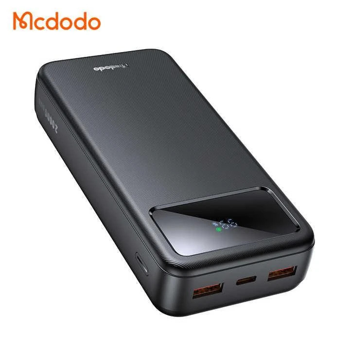 پاور بانک فست شارژ مک دودو MC-423 QC PD 22.5W ظرفیت 20000 میلی آمپر